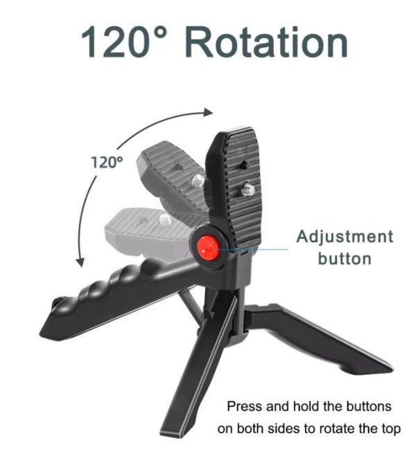 Portable Vlogging Kit: Tripod & Bluetooth Control